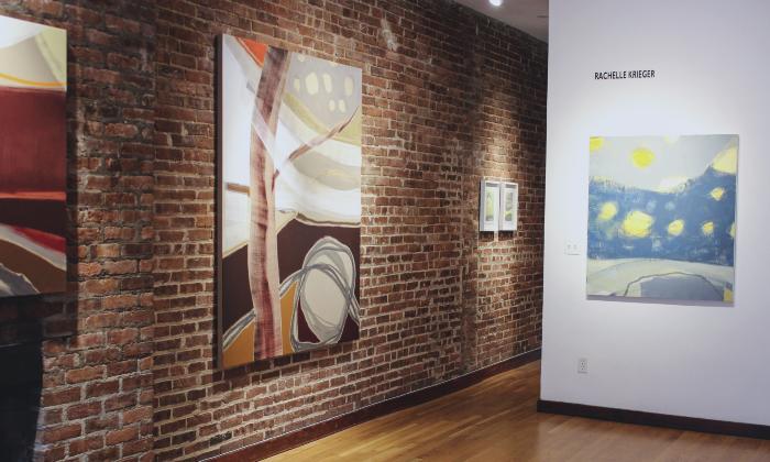 Installation View of ROCKS AND RAYS

