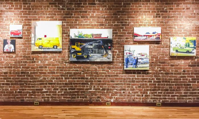 Installation View of VROOM VROOM BEEP BEEP