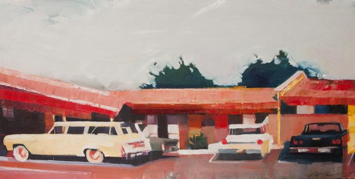 Howard Johnson's Parking Lot by Ruth Shively