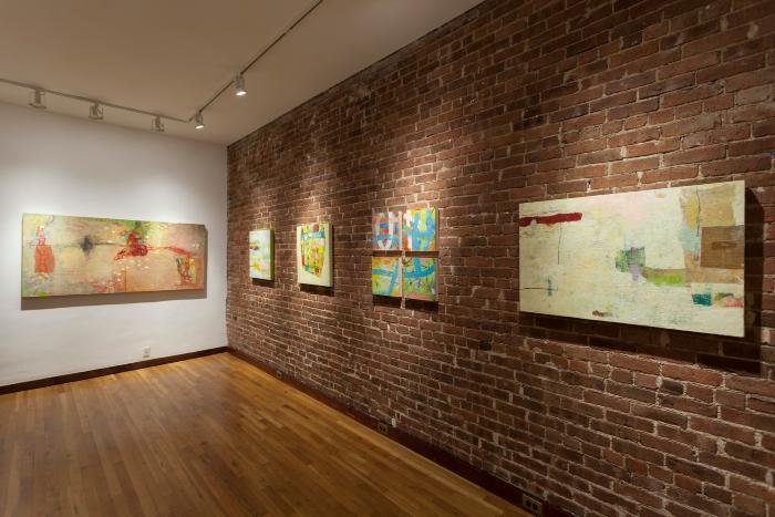 Installation View of MAPPING A PLACE