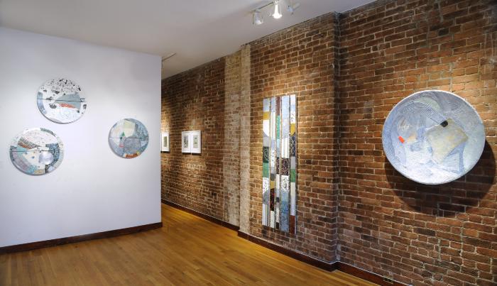 Installation View of SUSPENDING