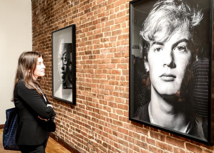 Installation View of Voices of Parkland