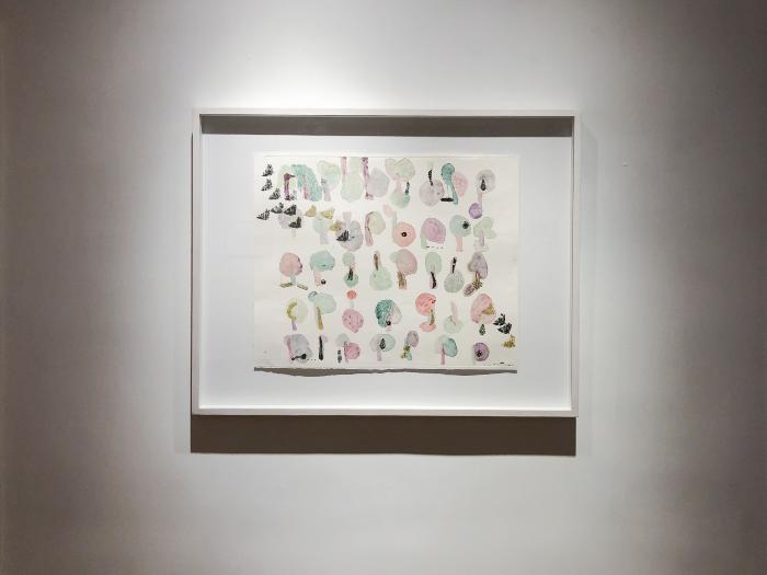 Installation View of Paper Trail