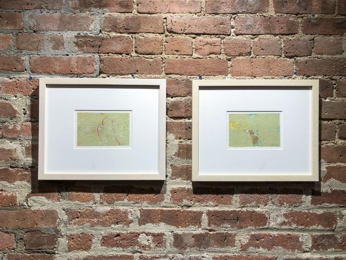 Installation View of Paper Trail