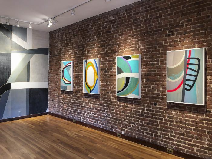 Installation View of Liane Ricci &amp; Barbara Strasen