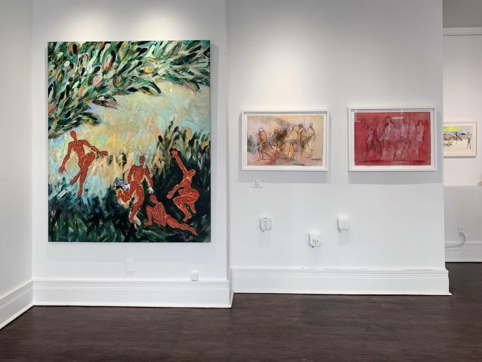 Installation View of Interplay