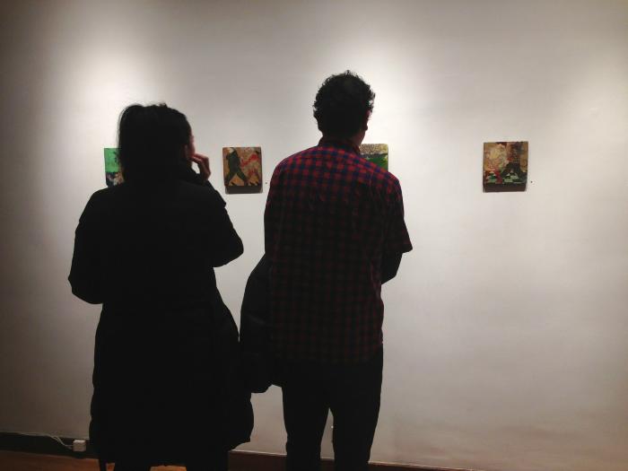 Installation View of SPELLBOUND