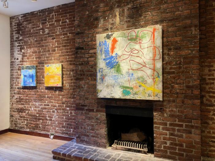 Installation View of Three Abstract Artists