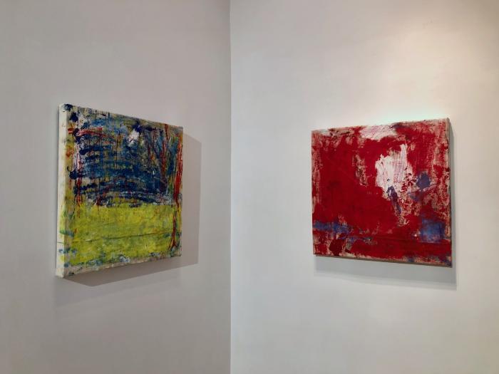 Installation View of Three Abstract Artists