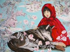 Little Red Riding Hood with an Odd-Hand Wolf by Ayakoh Furukawa-Leonart