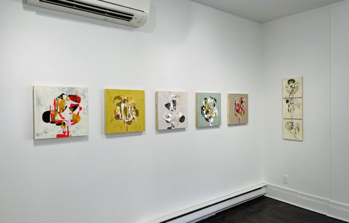 Installation View of Jim Napierala and Lisa Pressman