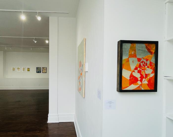 Installation View of Jim Napierala and Lisa Pressman