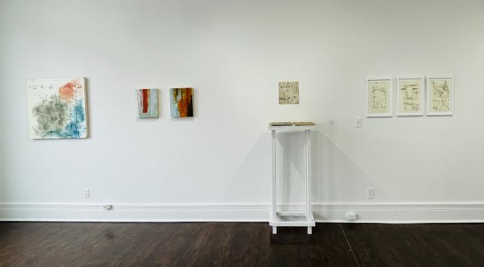 Installation View of Jim Napierala and Lisa Pressman