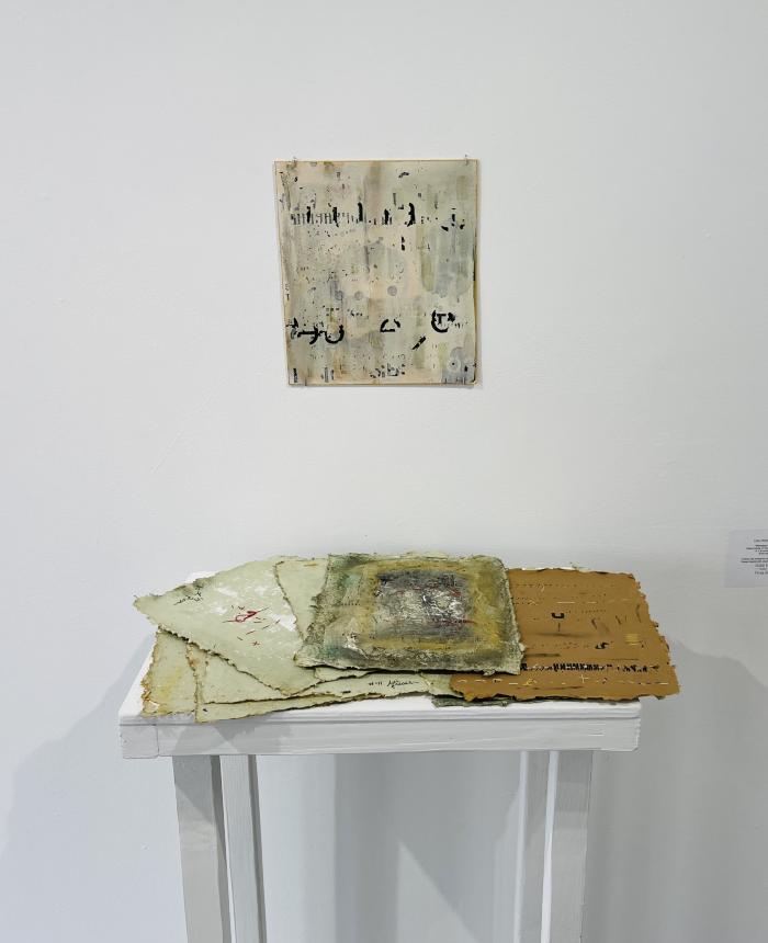 Installation View of Jim Napierala and Lisa Pressman