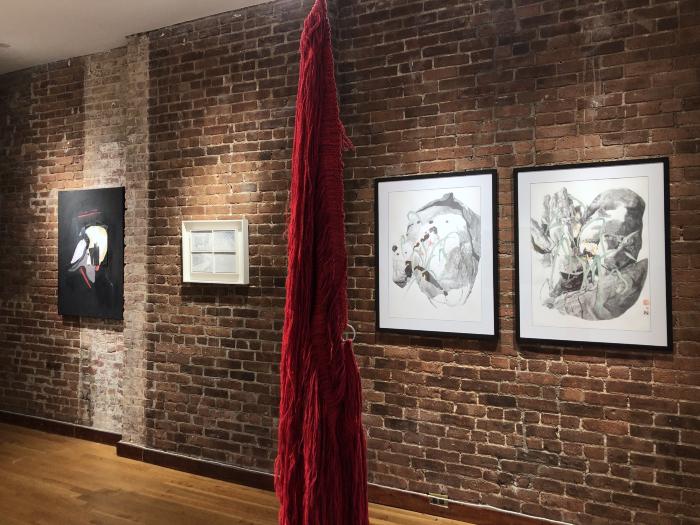 Installation View of New Voices for the Twenties II