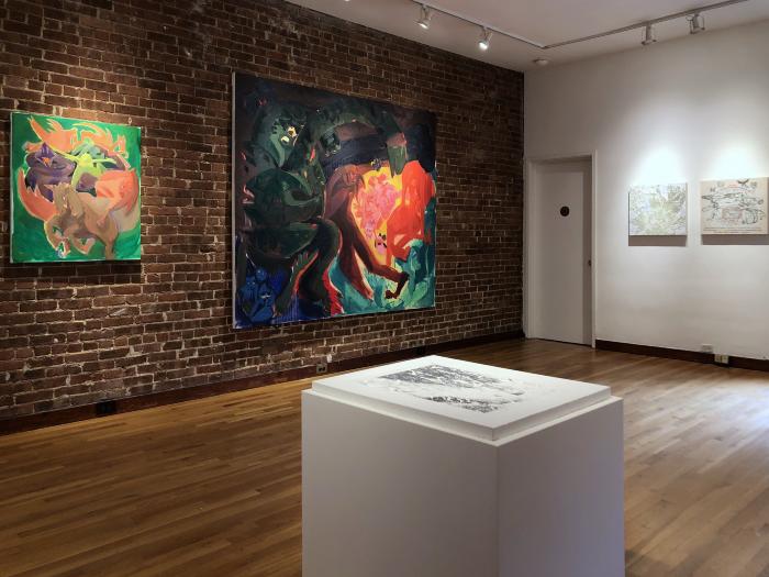 Installation View of New Voices for the Twenties II