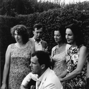 Janice Koch, Jasper Johns, Jane Freilicher, Jane Wilson, Harry Mathews 