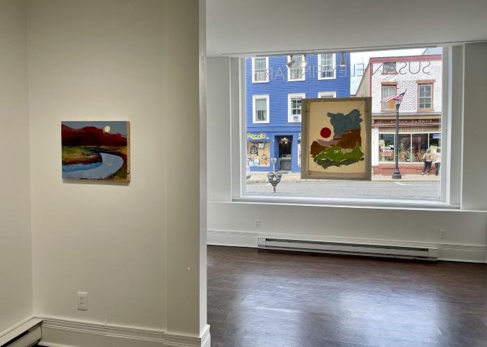 Installation View of Katharine Dufault and Sarah Lutz