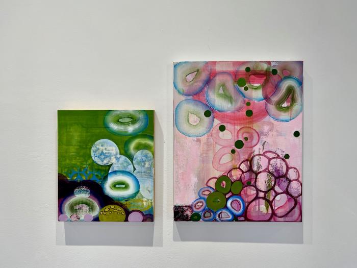 Installation View of Katharine Dufault and Sarah Lutz