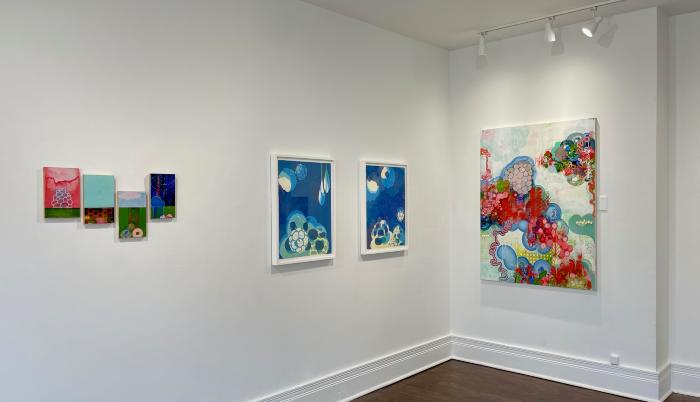 Installation View of Katharine Dufault and Sarah Lutz