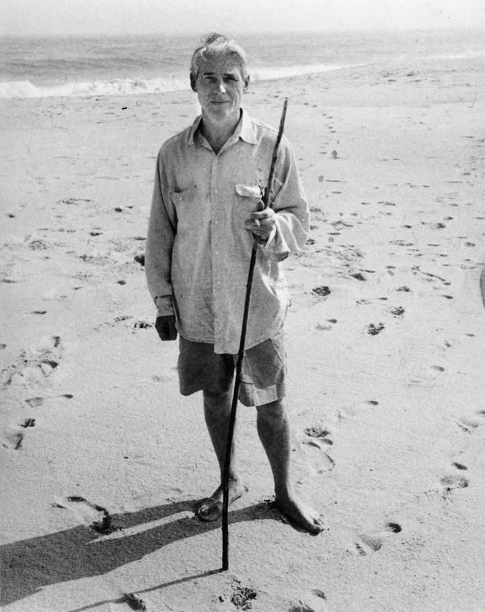 Willem de Kooning with Stick 