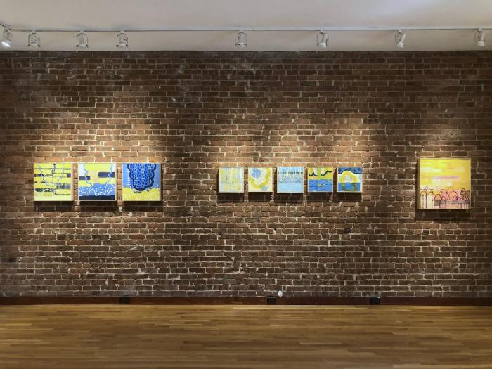 Installation View of Inhabit