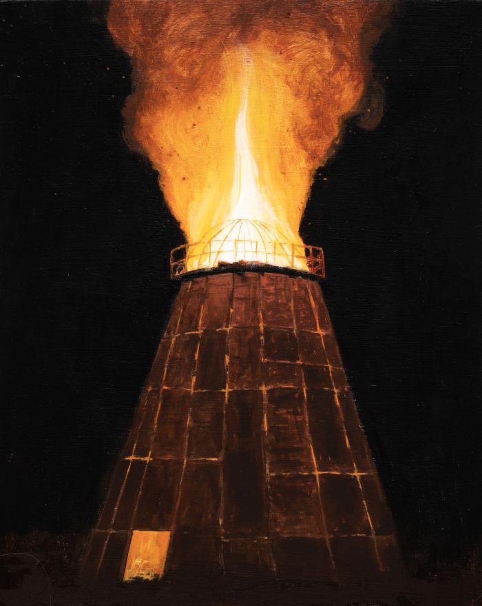 Wigwam Burner by Jim Denney