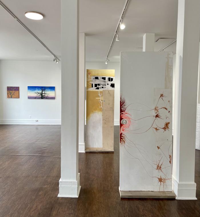 Installation View of Bearing Witness