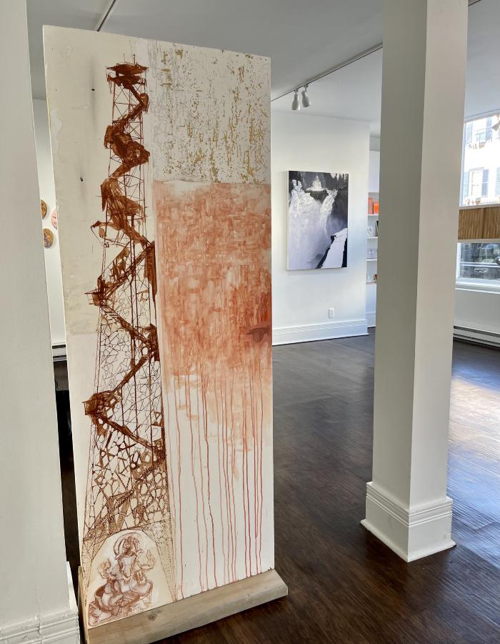 Installation View of Bearing Witness