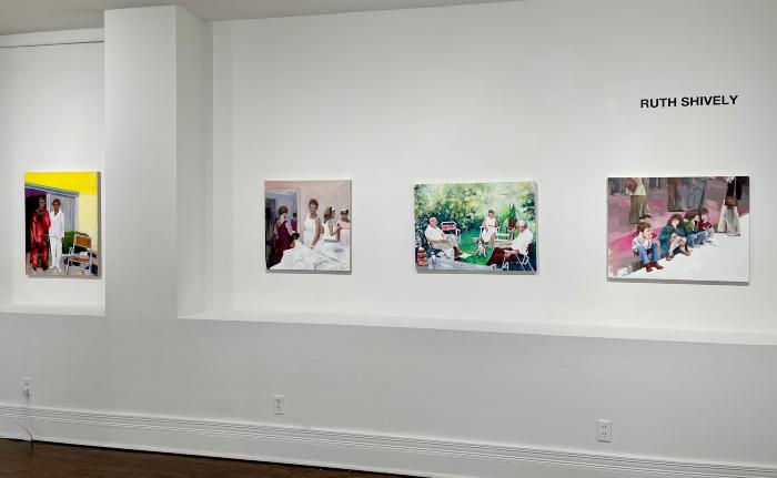 Installation View of Gathering