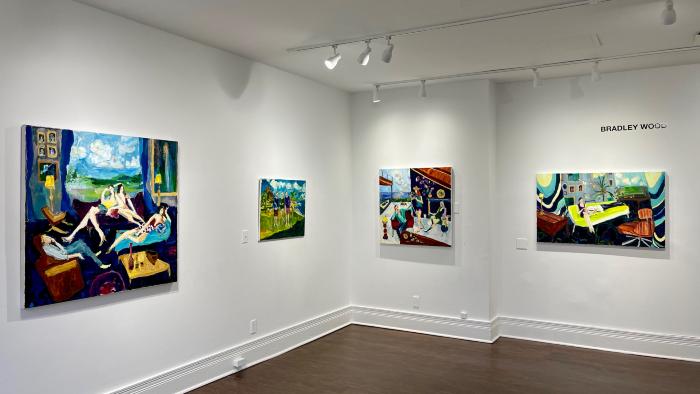 Installation View of Gathering