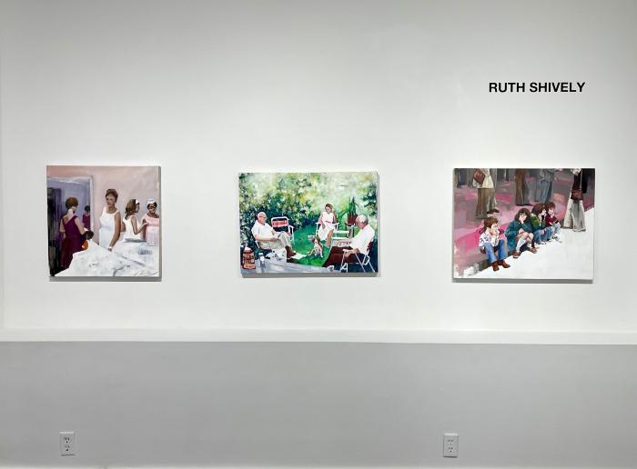 Installation View of Gathering