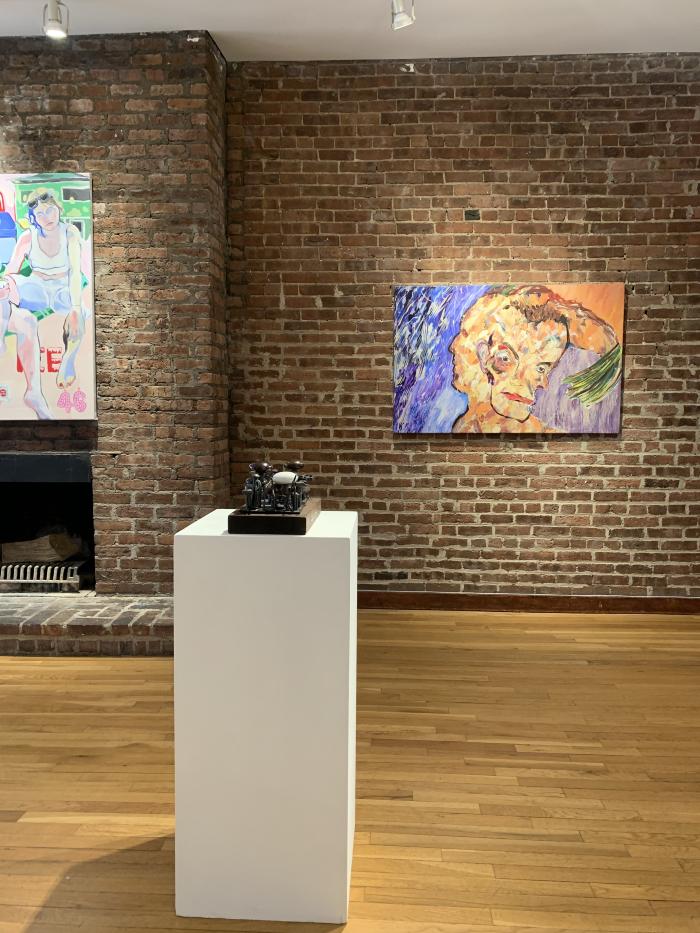 Installation View of SPRUNG