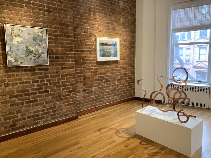 Installation View of SPRUNG