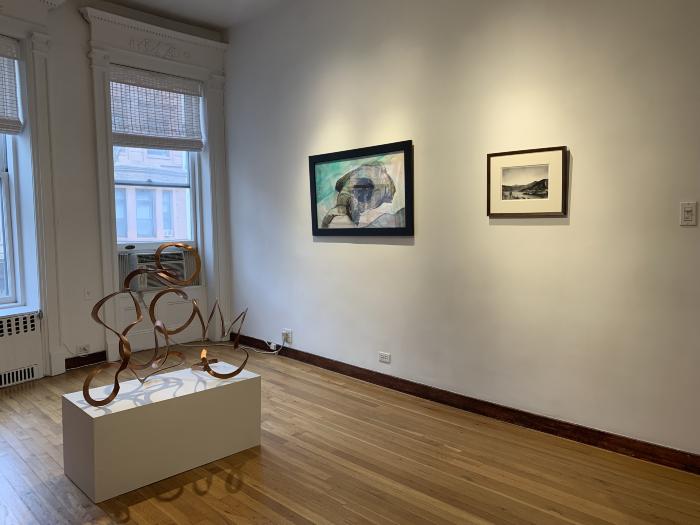 Installation View of SPRUNG