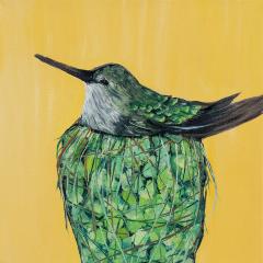 Female Hummingbird Study by Allison Green