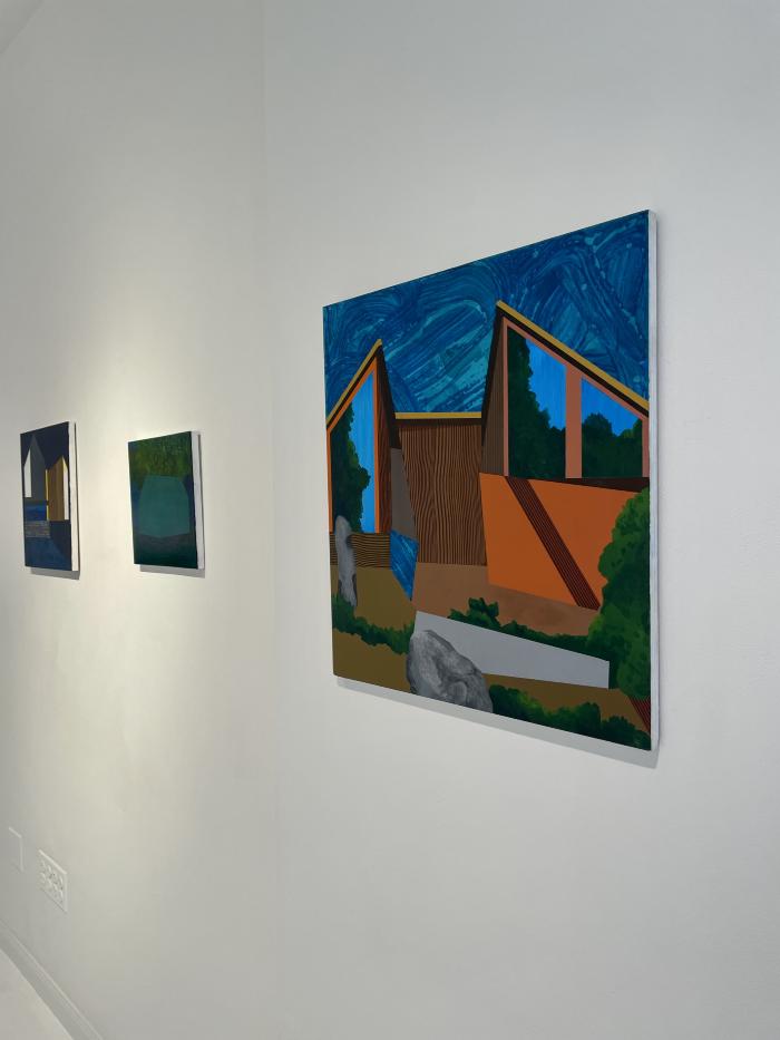 Installation View of Downtown Debut