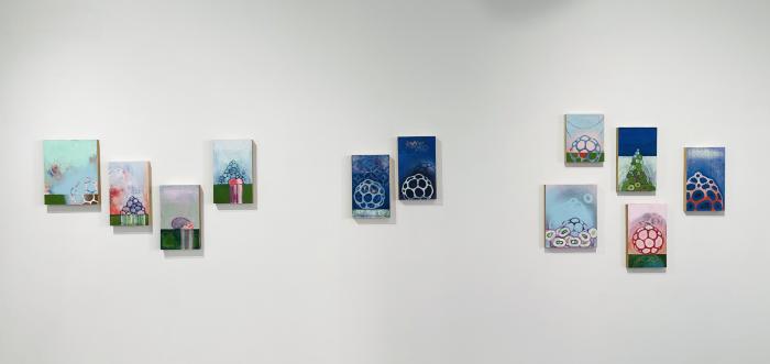 Installation View of Shoots & Stars