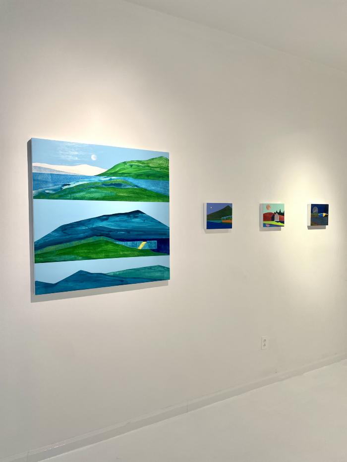 Installation View of Downtown Debut