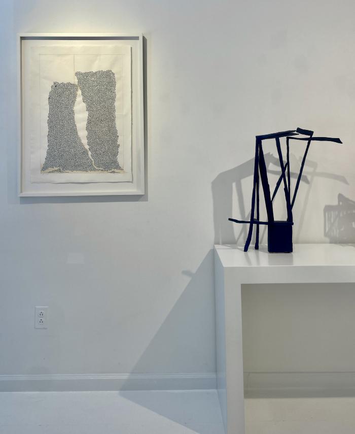 Installation View of No Straight Lines