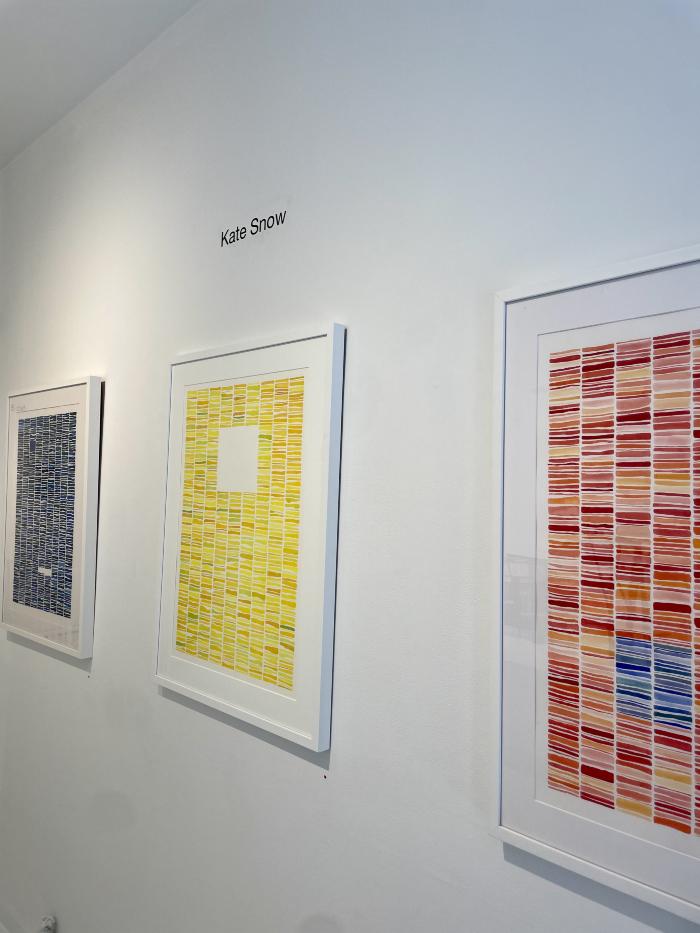 Installation View of No Straight Lines