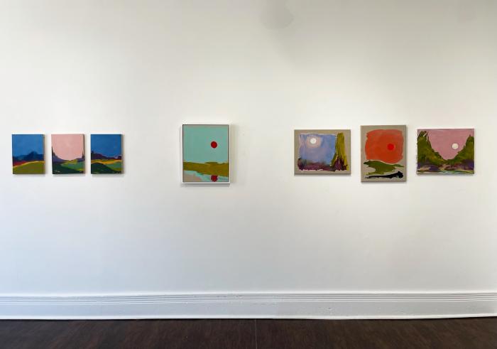 Installation View of Refracted Wilderness