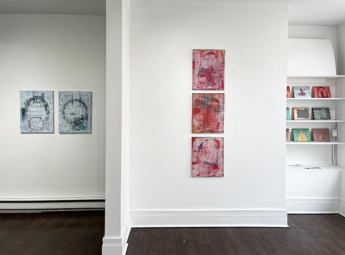 Installation View of Diametric Abstraction