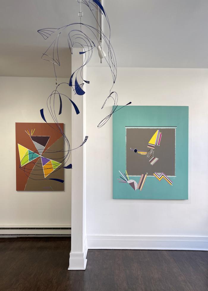 Installation View of fission / fusion