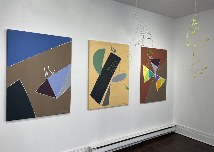 Installation View of fission / fusion