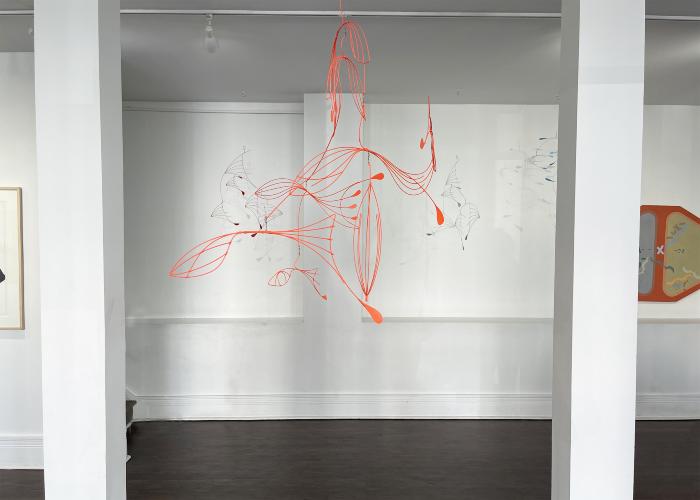 Installation View of fission / fusion