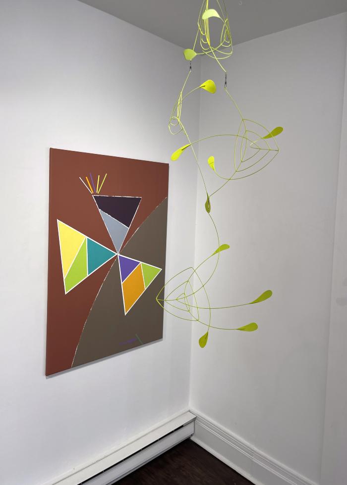 Installation View of fission / fusion