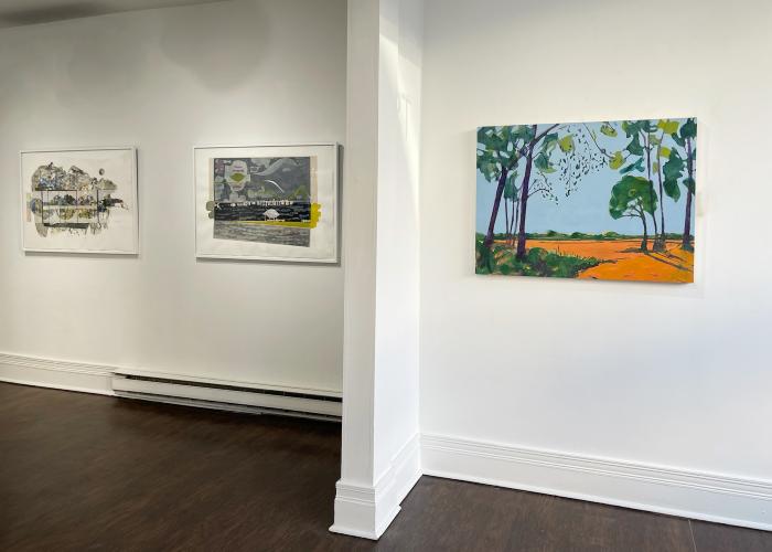 Installation View of Landscapes of Transcendence: Part I - Magical Realism