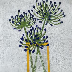 Agapanthus by Angela A'Court