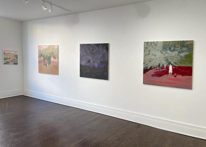 Installation View of Landscapes of Transcendence: Part I - Magical Realism